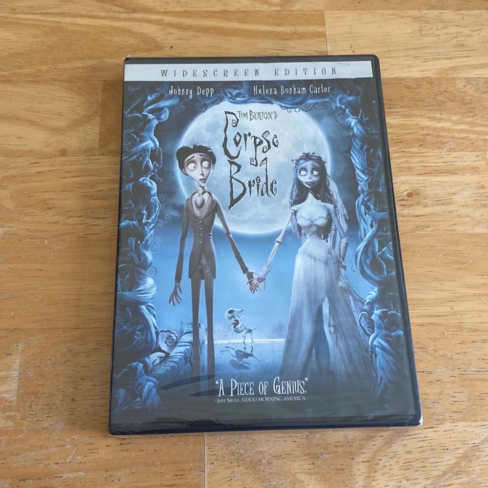 Corpse‎ Bride DVD widescreen edition Tim burtons sealed